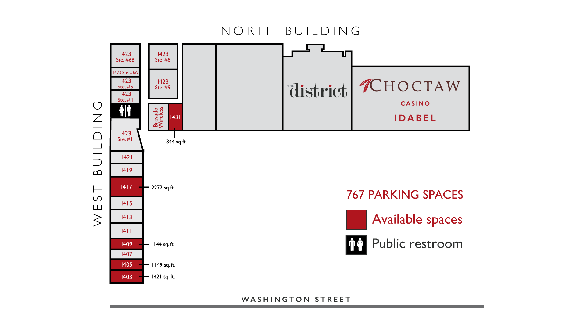 Choctaw Village Directory Map